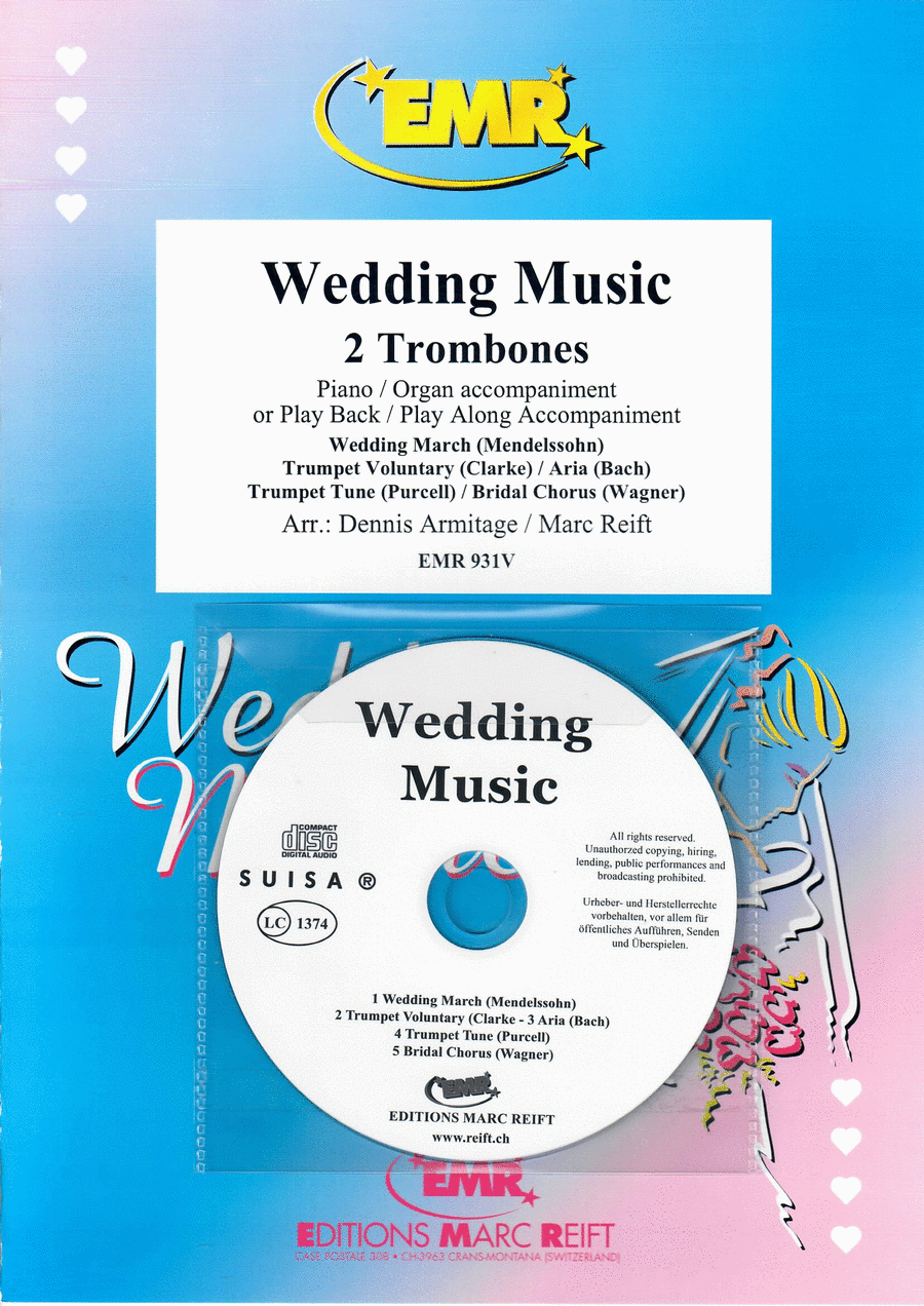 Wedding Music Wedding Music Trombone Duet scores gallery preview page 1