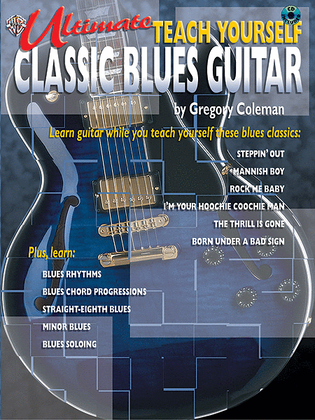 Book cover for Ultimate Teach Yourself Classic Blues Guitar