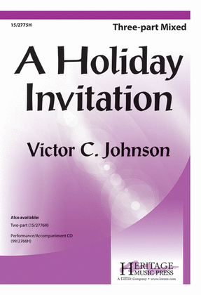 Book cover for A Holiday Invitation