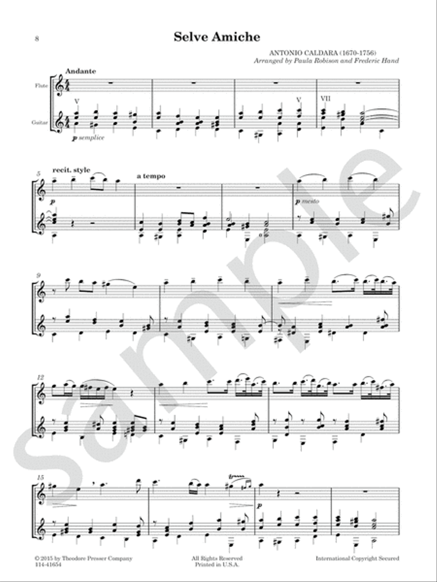 La Serenata Chamber Music scores gallery preview page 5