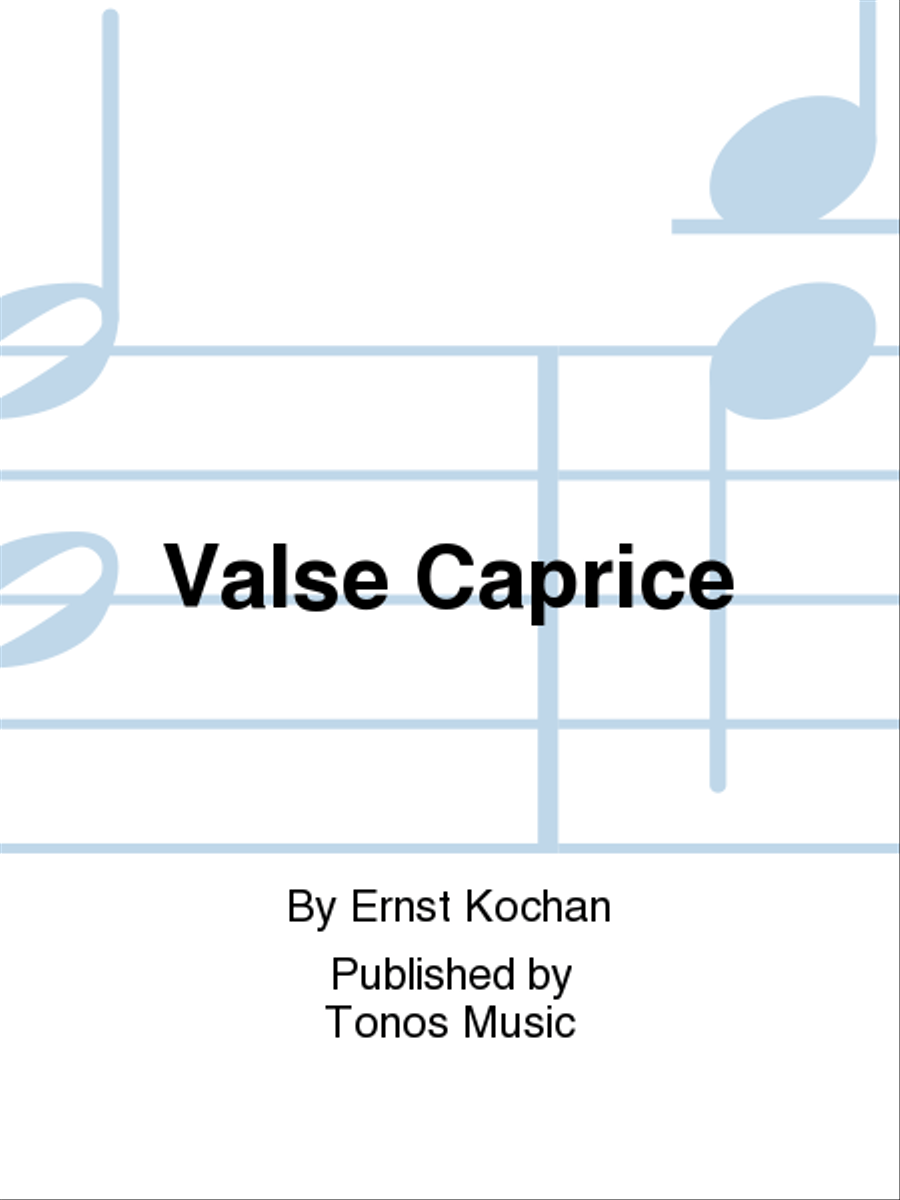 Valse Caprice Valse Caprice Orchestra scores gallery preview page 1