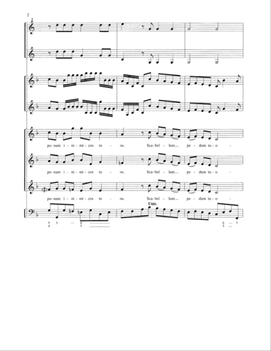 Vesperae Pro Festo Sancti Innocentium - Instrumental Score and Parts Cello scores gallery preview page 6