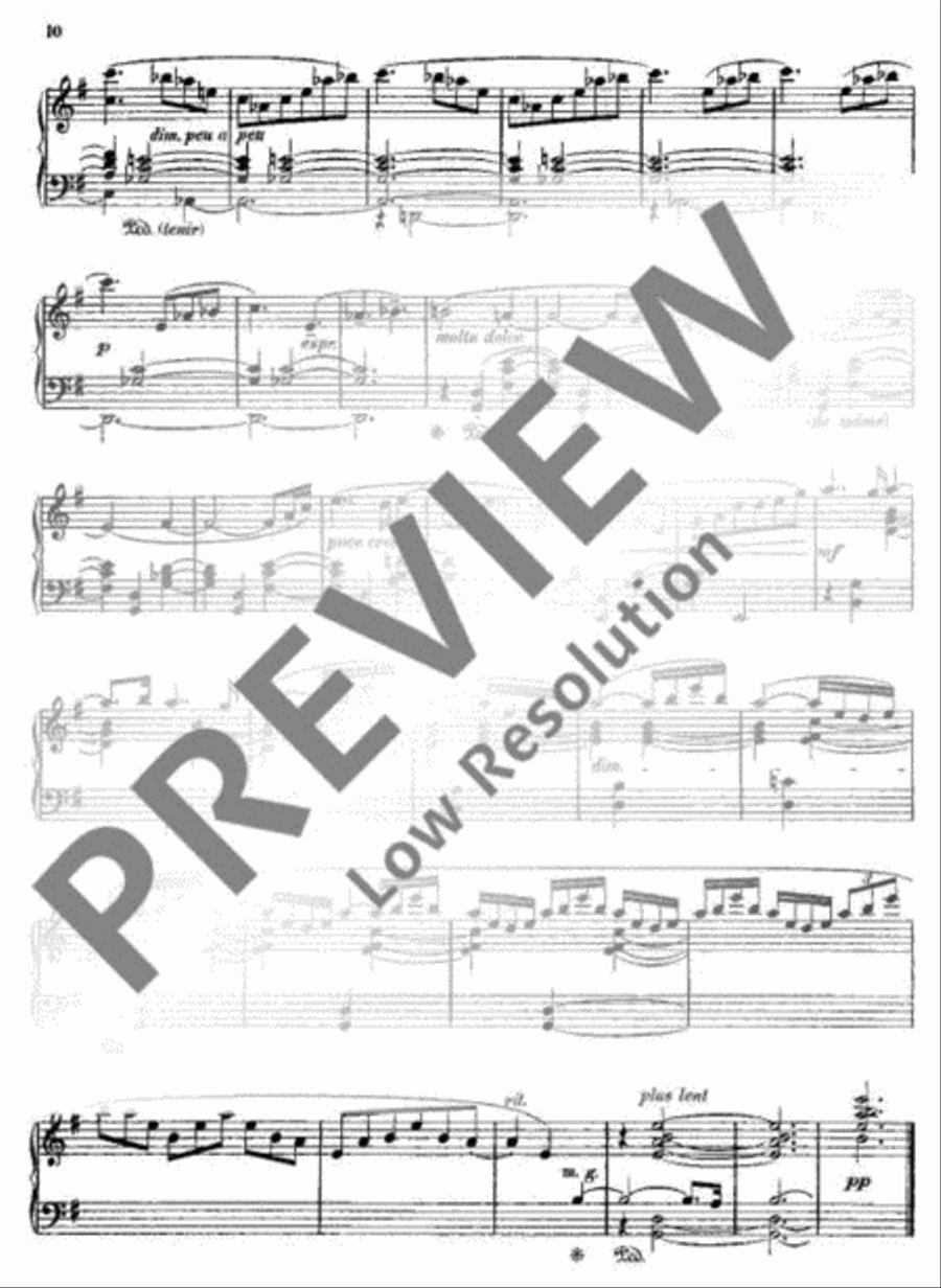 13 Préludes Piano Solo scores gallery preview page 11