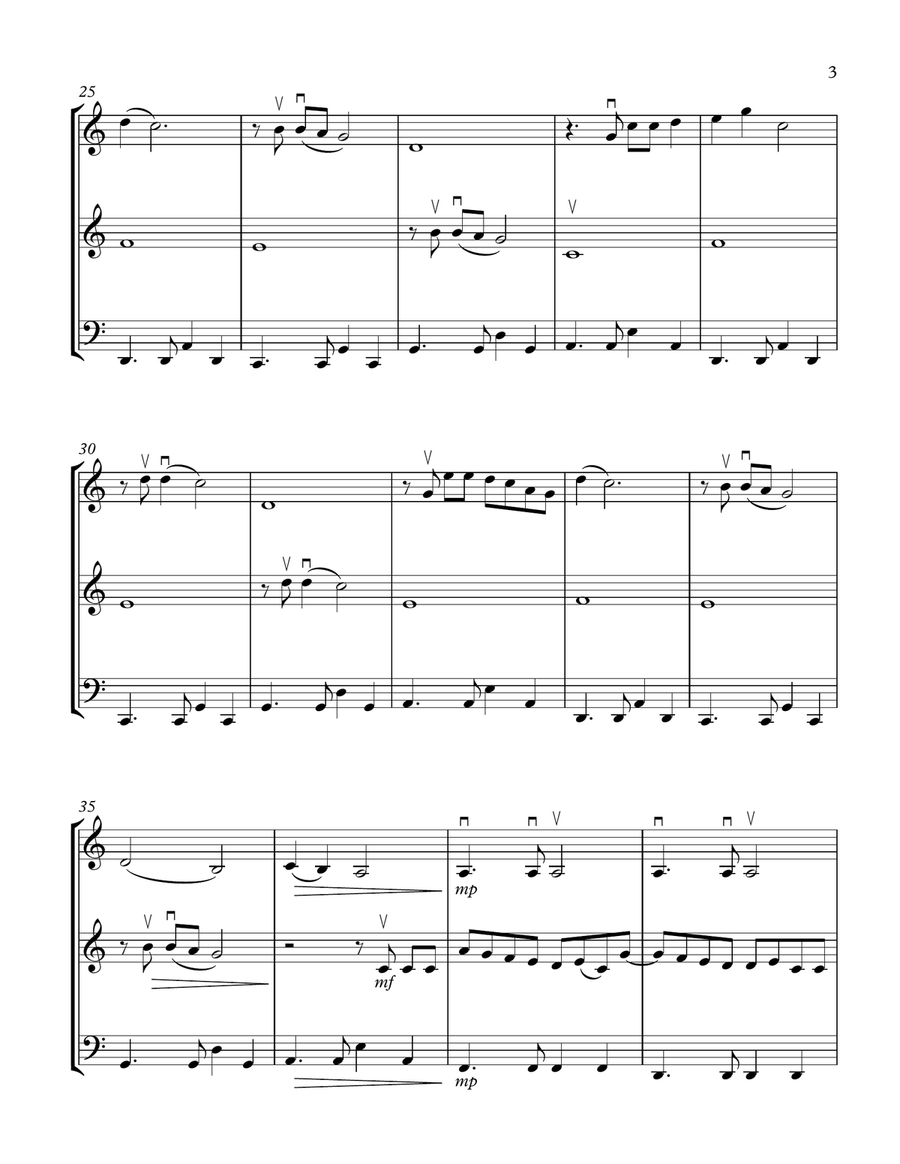 Thinkin' 'bout You String Trio scores gallery preview page 3