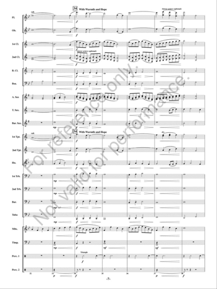 Blue Blue Concert Band scores gallery preview page 6