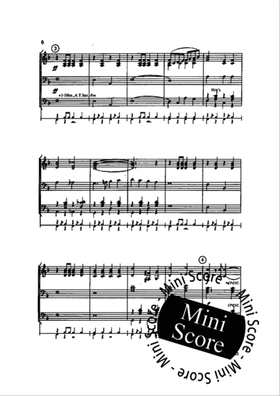 Salto Mortale Fanfare Band scores gallery preview page 8