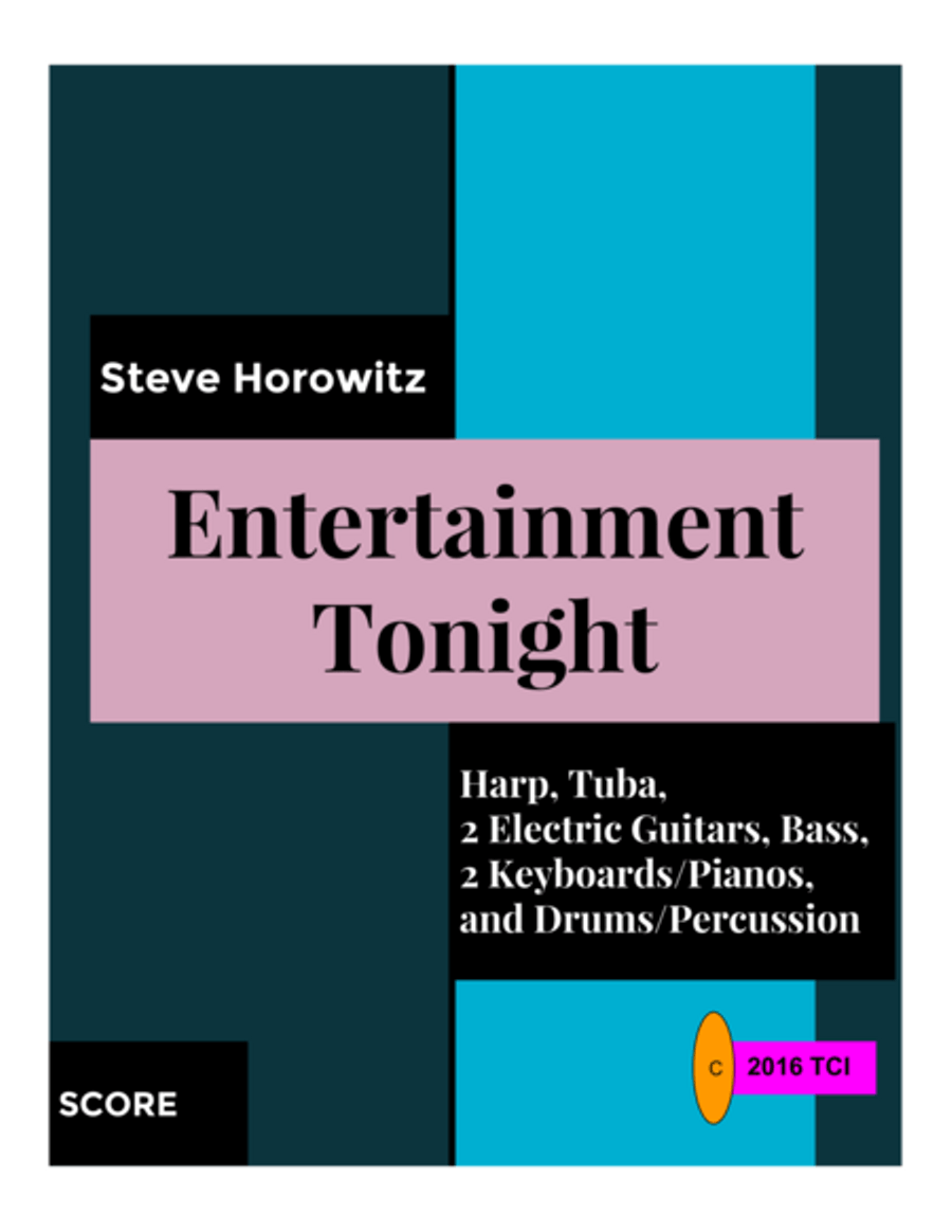 Entertainment Tonight-for Harp and 7 Players image number null