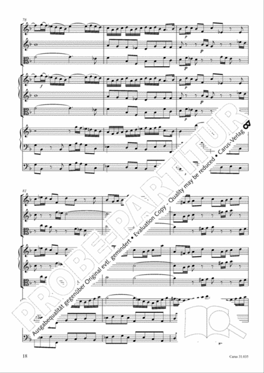 Soul and spirit are astounded (Geist und Seele wird verwirret) English Horn scores gallery preview page 19