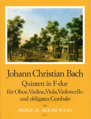 Book cover for Quintet F major op. 22/2
