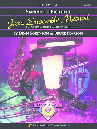 Book cover for Standard of Excellence Jazz Ensemble Book 1, 1st Trumpet