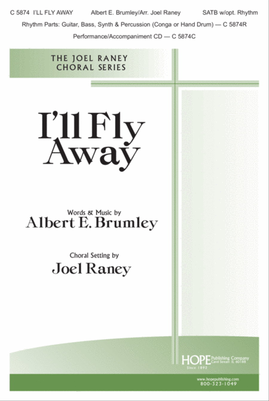 I'll Fly Away 4-Part scores gallery preview page 1