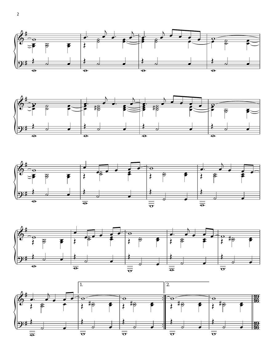 Sur Le Fil Piano Solo scores gallery preview page 2
