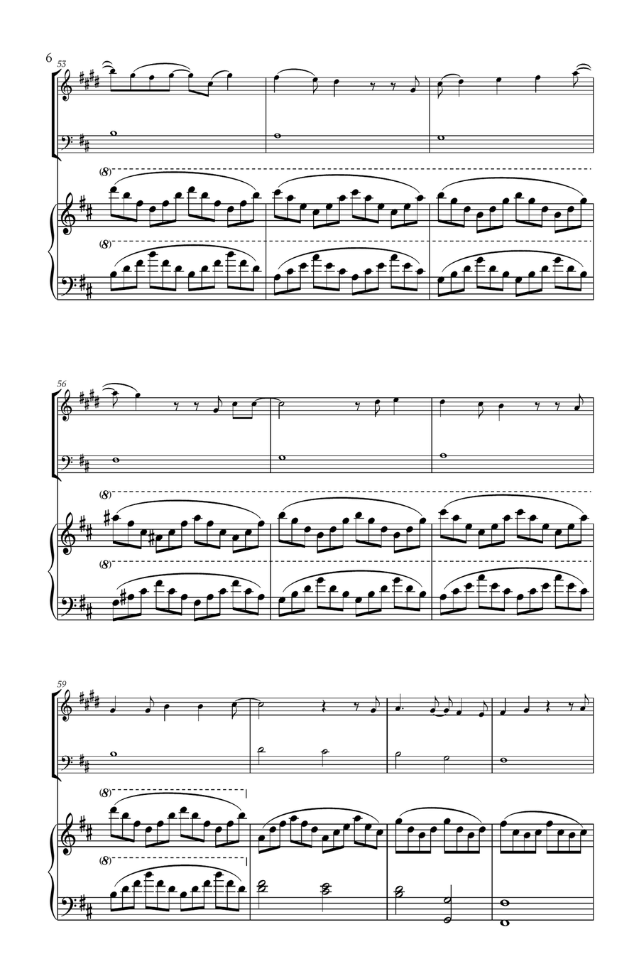 Mary, Did You Know? Woodwind Duet scores gallery preview page 6