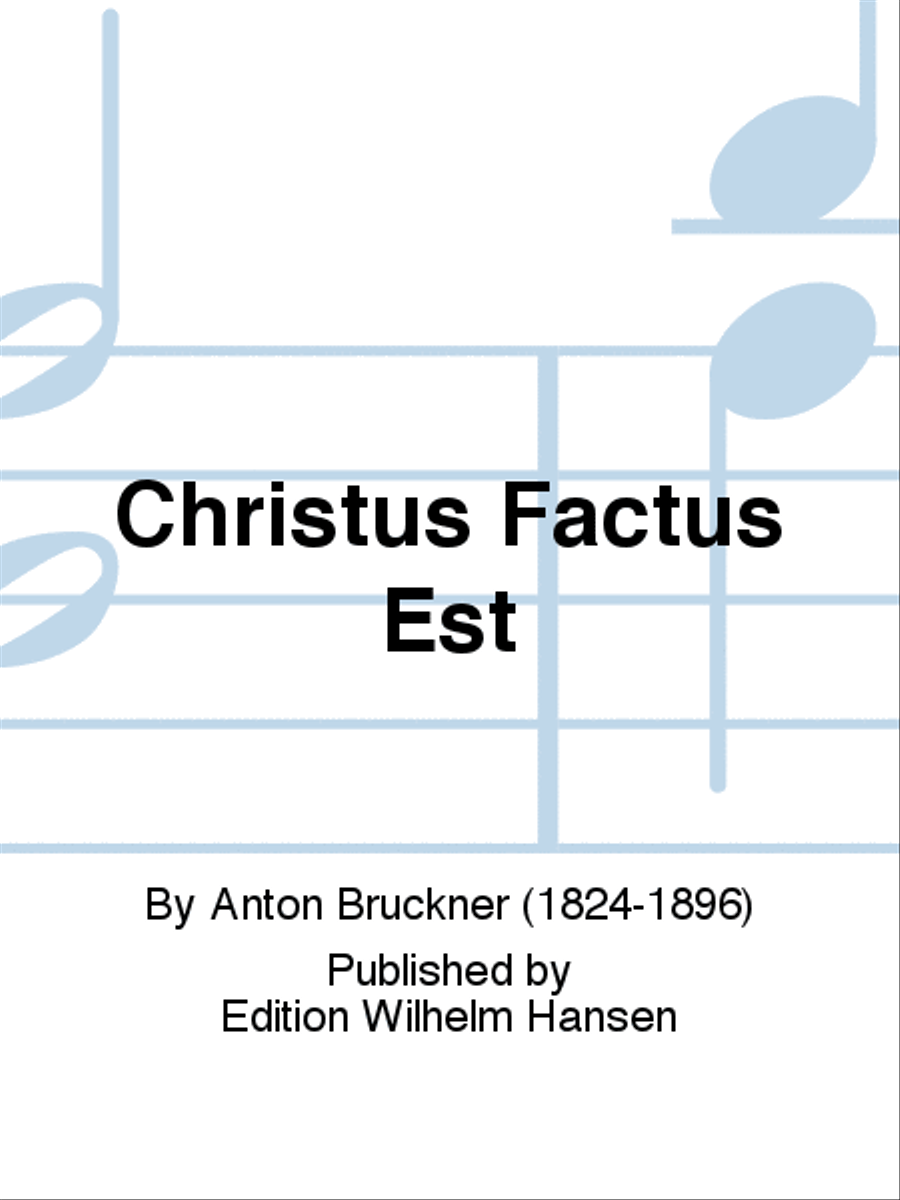 Christus Factus Est Choir scores gallery preview page 1