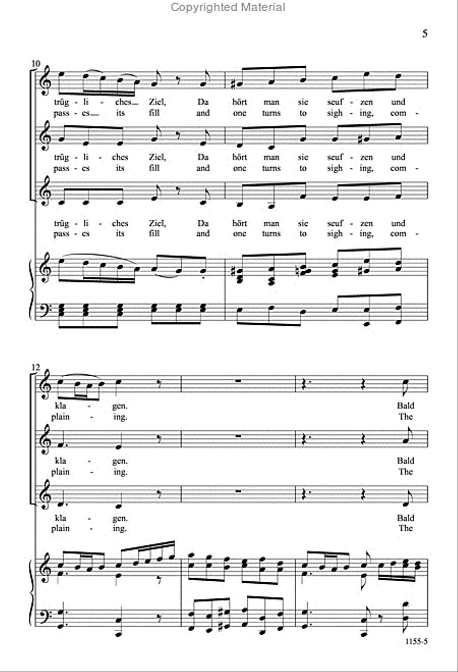 Der Tanz - SSA Octavo SSA scores gallery preview page 4