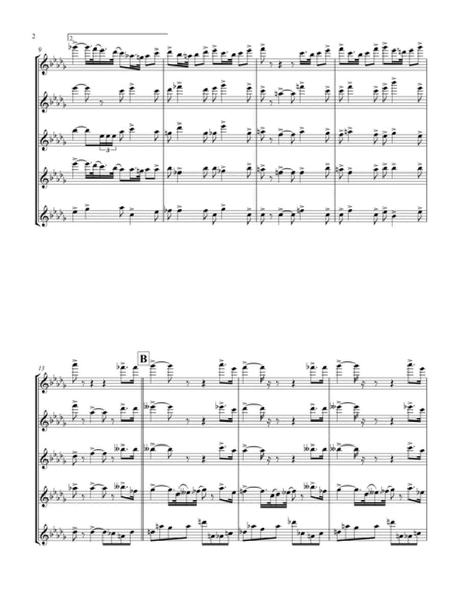 Coronation March (Db) (Oboe Quintet)