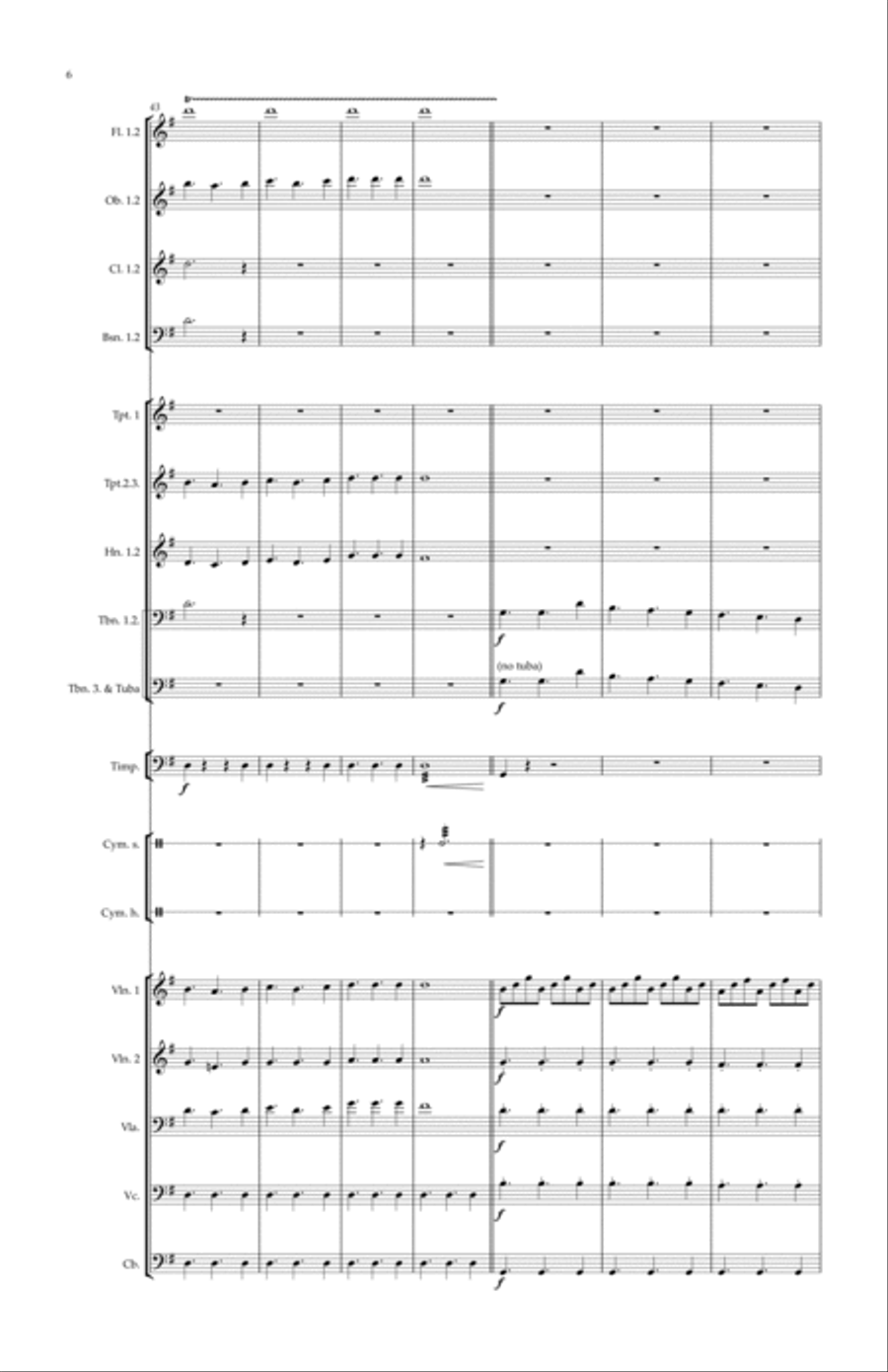 PRAISE TO THE LORD! PRAISE TO THE LORD! Full Orchestra scores gallery preview page 6