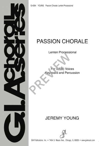 Passion Chorale image number null