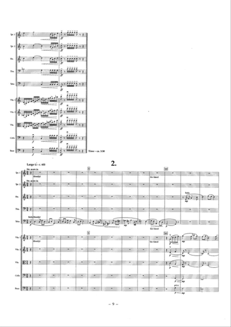 Concerto Brass Quintet scores gallery preview page 10