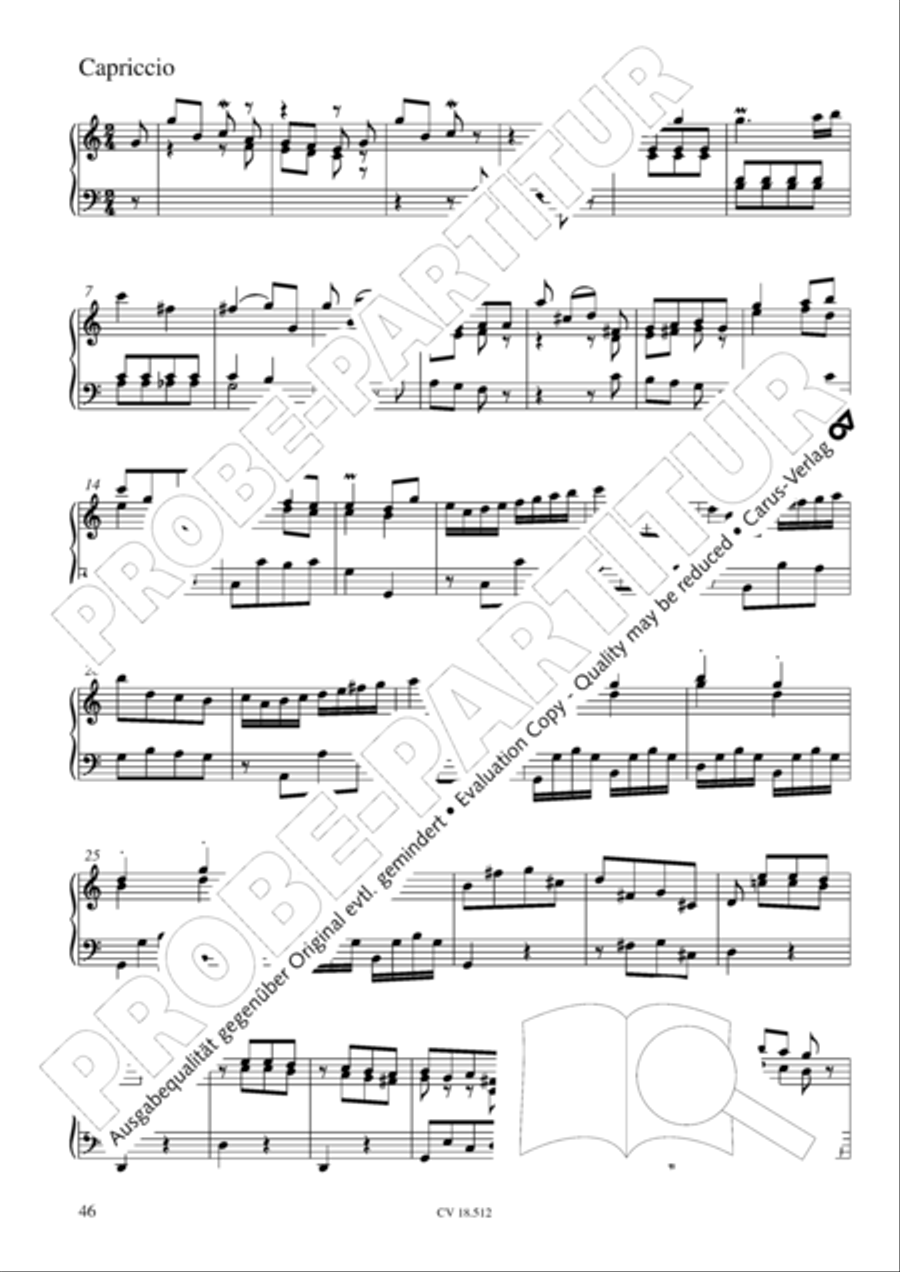 Six Suites Six Suites Harpsichord scores gallery preview page 47