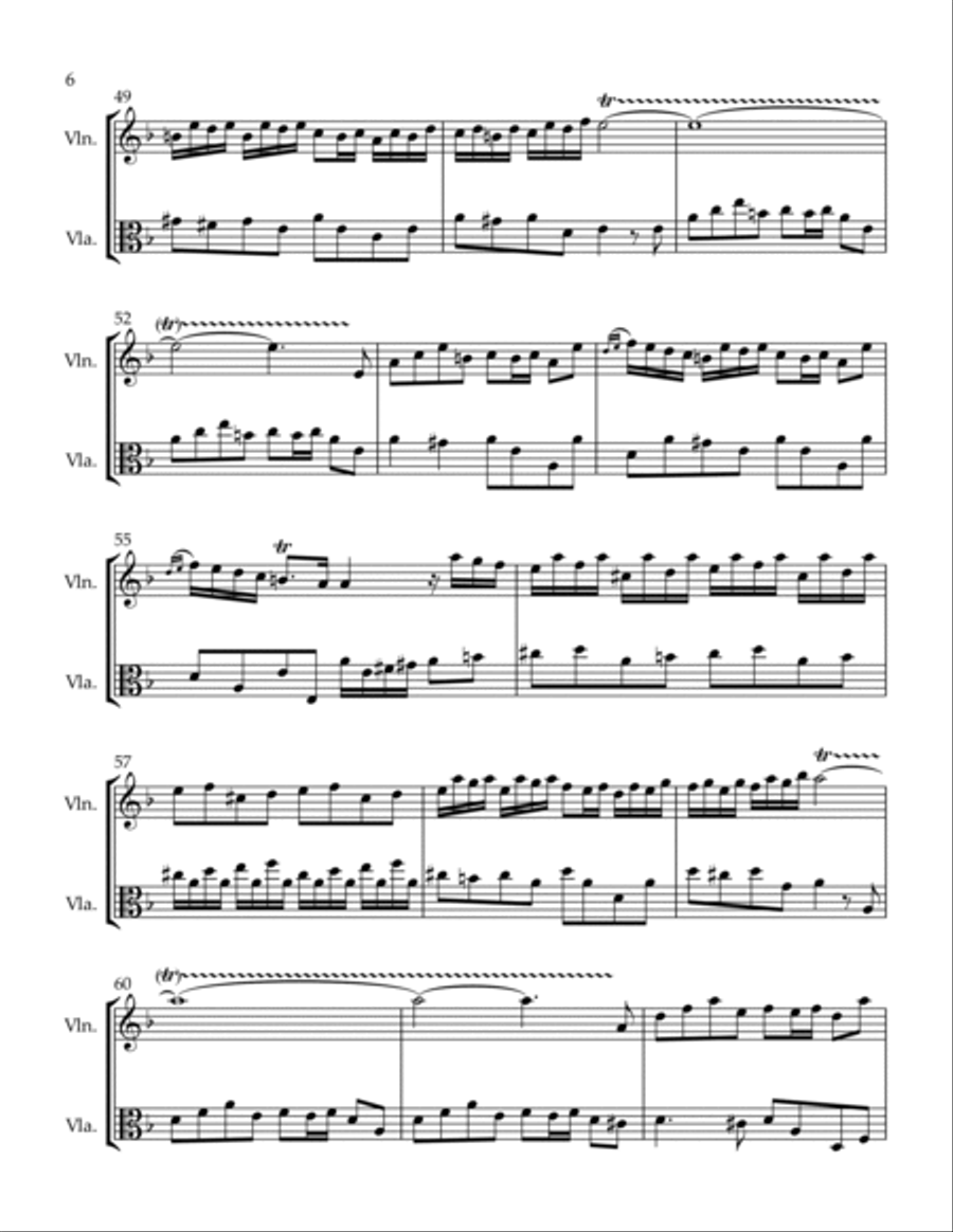 Capriccio Capriccio String Duet scores gallery preview page 6