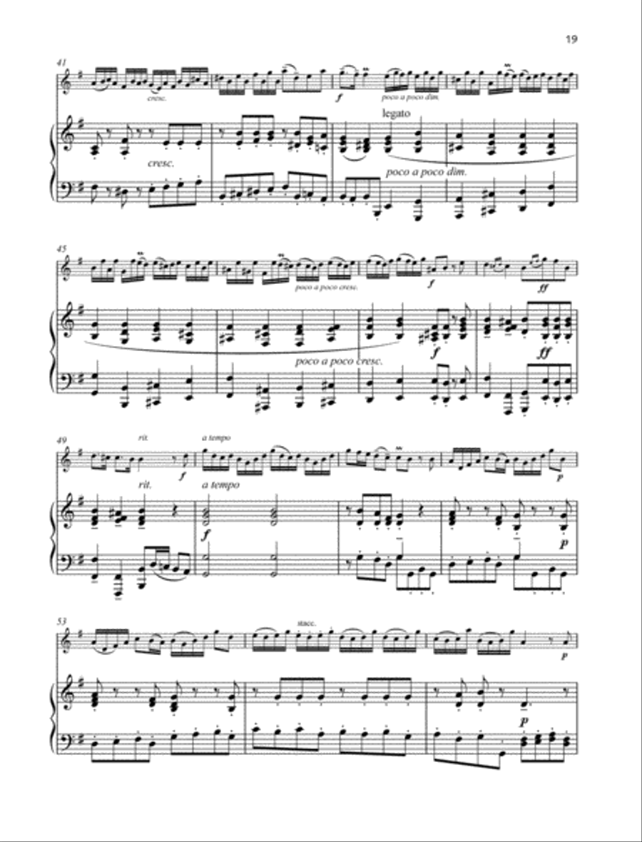 Allegro Violin Solo scores gallery preview page 4