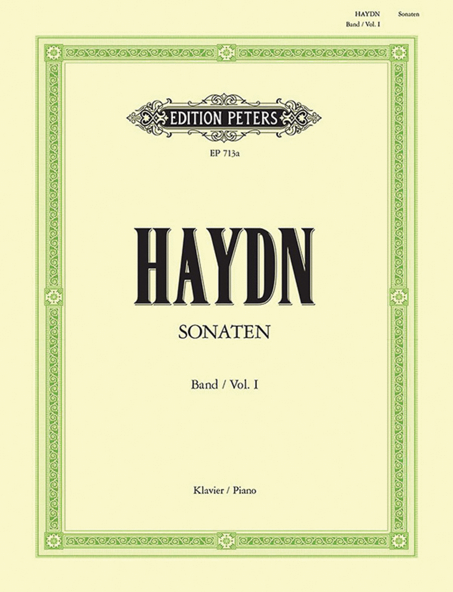 Franz Joseph Haydn: Piano Sonatas, Volume 1
