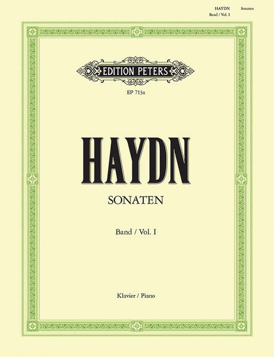 Piano Sonatas, Volume 1 Piano Solo scores gallery preview page 1