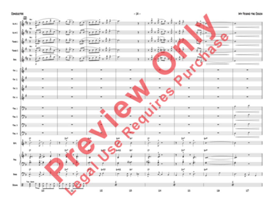 My Friend the Couch Jazz Ensemble scores gallery preview page 17