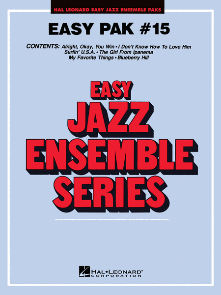 Easy Jazz Ensemble Pak 15