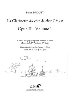 Book cover for The Clarinet du cote de chez Proust - Level 4 - Volume 1