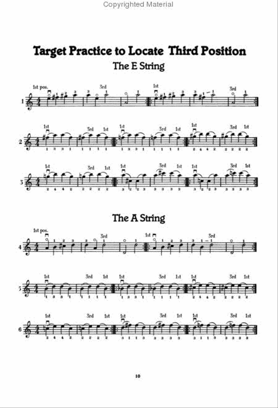 Quick Steps To Notereading, Vol 4 - Violin Chamber Orchestra scores gallery preview page 3