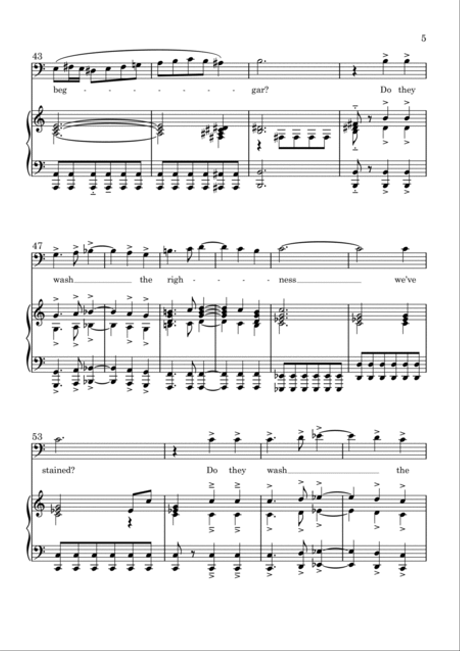 God's Tears Voice Solo scores gallery preview page 5