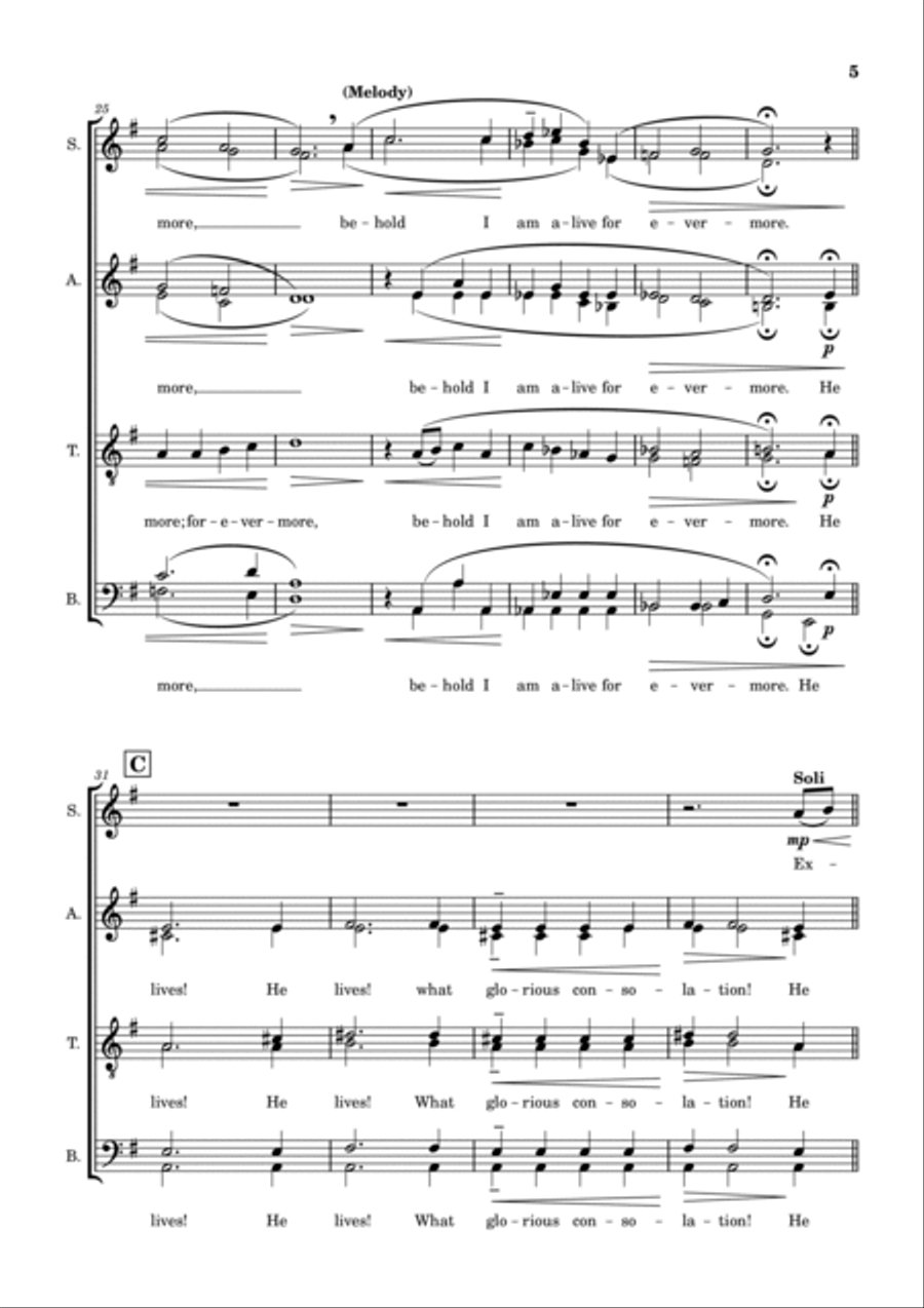 I am He Divisi scores gallery preview page 5