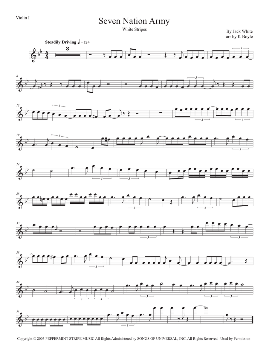 Seven Nation Army image number null