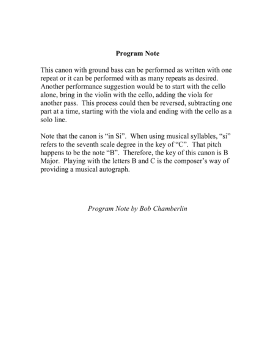 Taco Bell Canon in Si Taco Bell Canon in Si String Trio scores gallery preview page 2