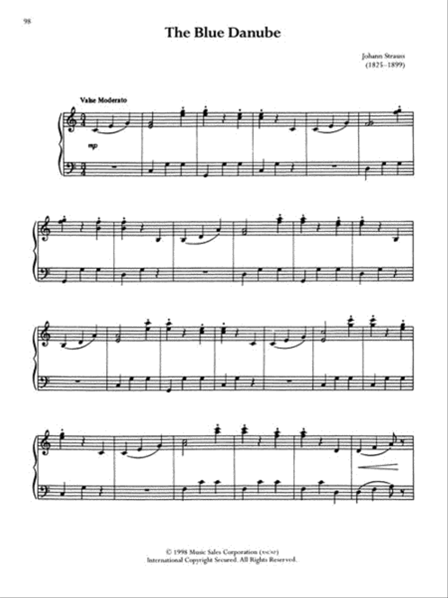 The Library of Easy Piano Favorites Easy Piano scores gallery preview page 6