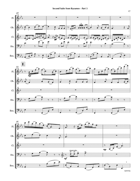 You Cannot Pass the Mother By (Part 3 of Second Suite from Razumov) for wind quintet image number null