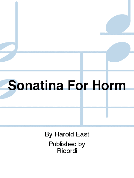 Sonatina For Horn