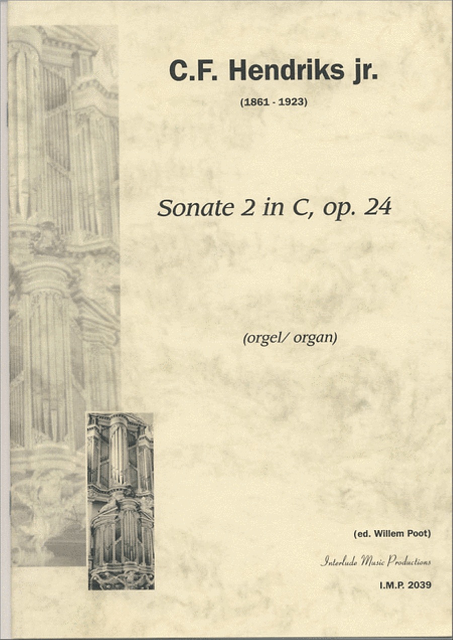 Sonate 2 Op.24 Organ scores gallery preview page 1