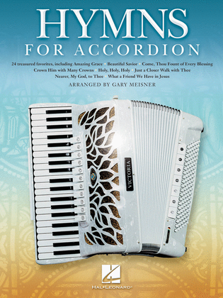 Book cover for Hymns for Accordion