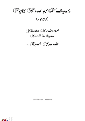 Monteverdi - The Fifth Book of Madrigals (1605) - 1. Cruda Amarilli