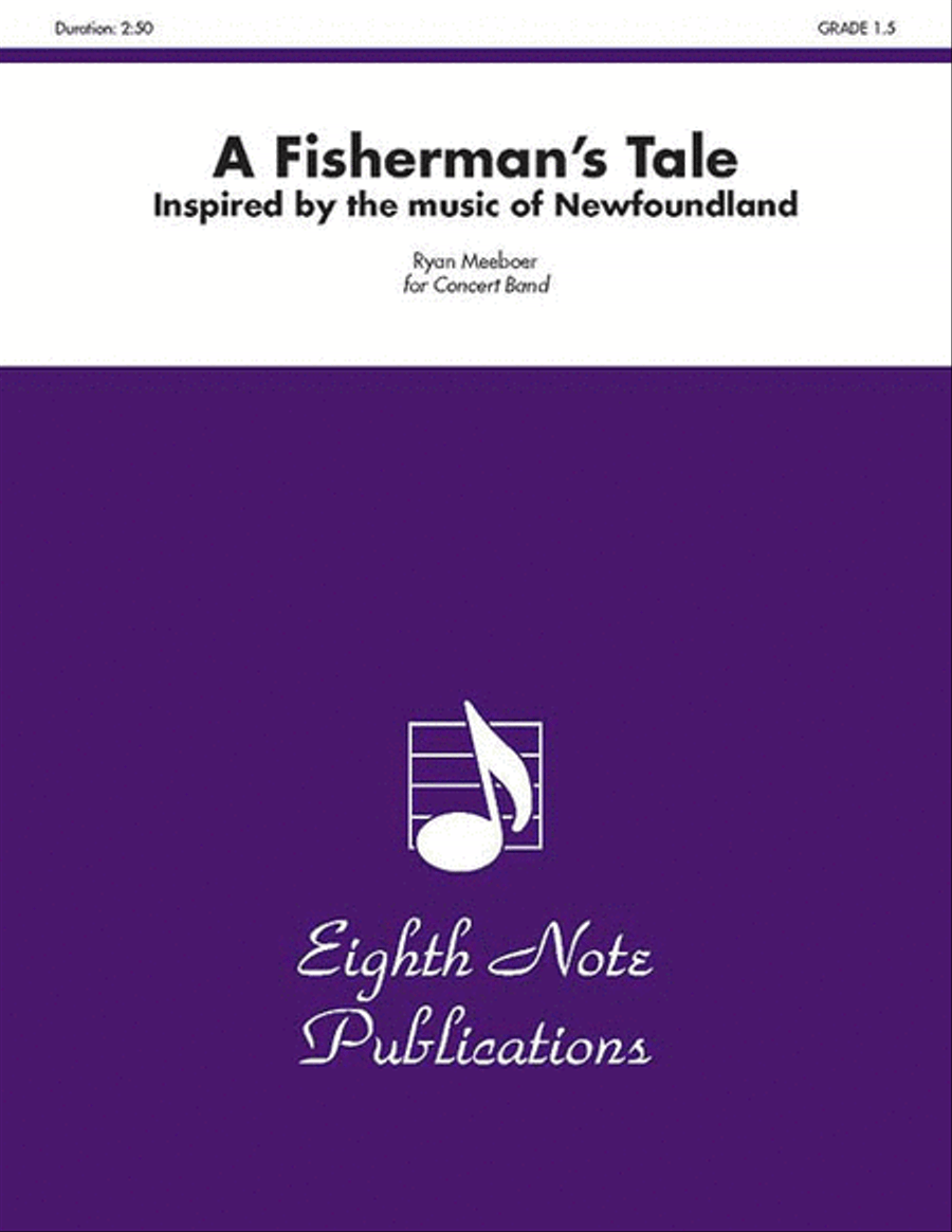 A Fisherman's Tale Concert Band scores gallery preview page 1