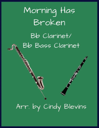 Morning Has Broken, Bb Clarinet and Bb Bass Clarinet Duet