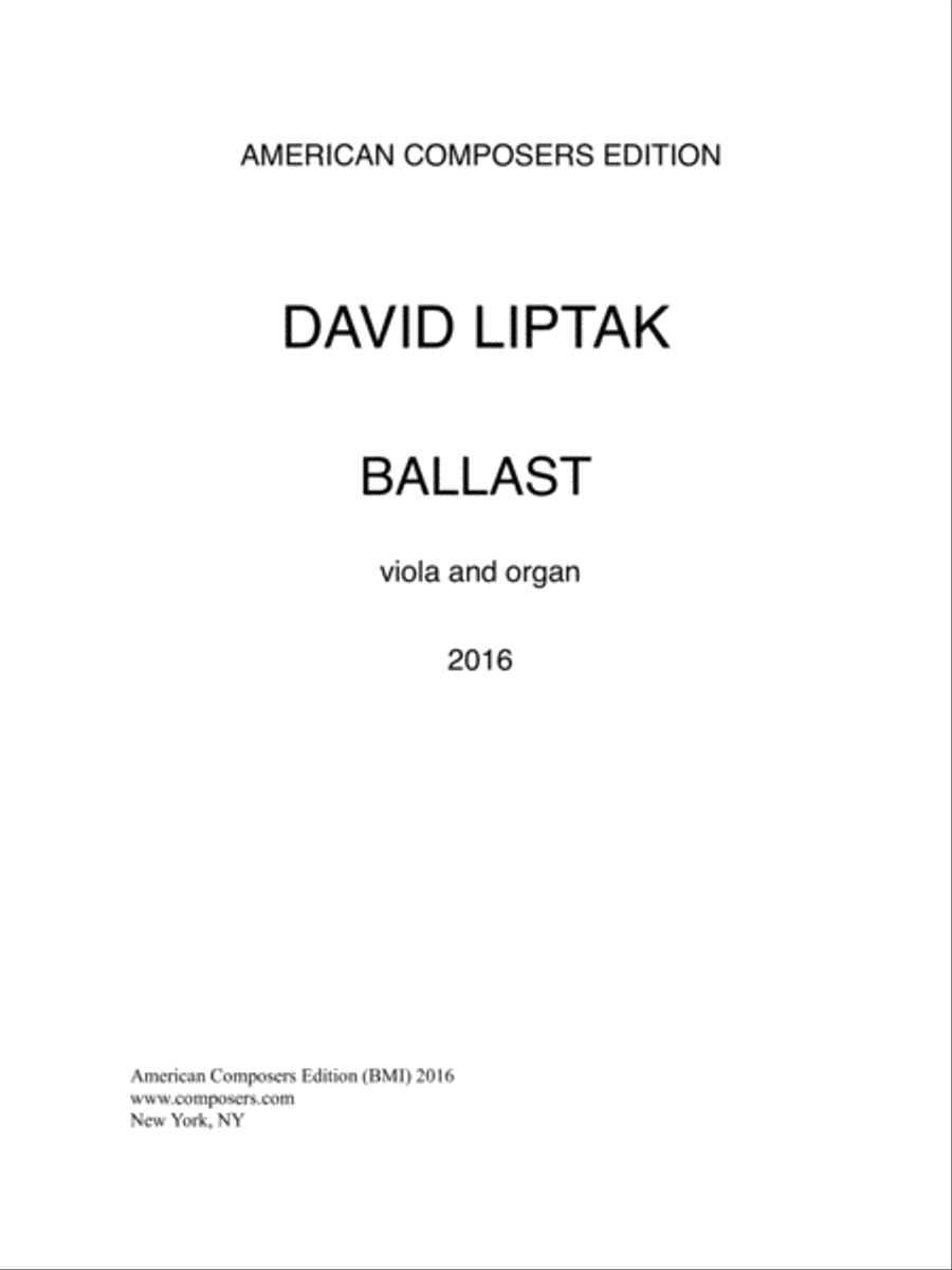 [Liptak] Ballast String Duet scores gallery preview page 3