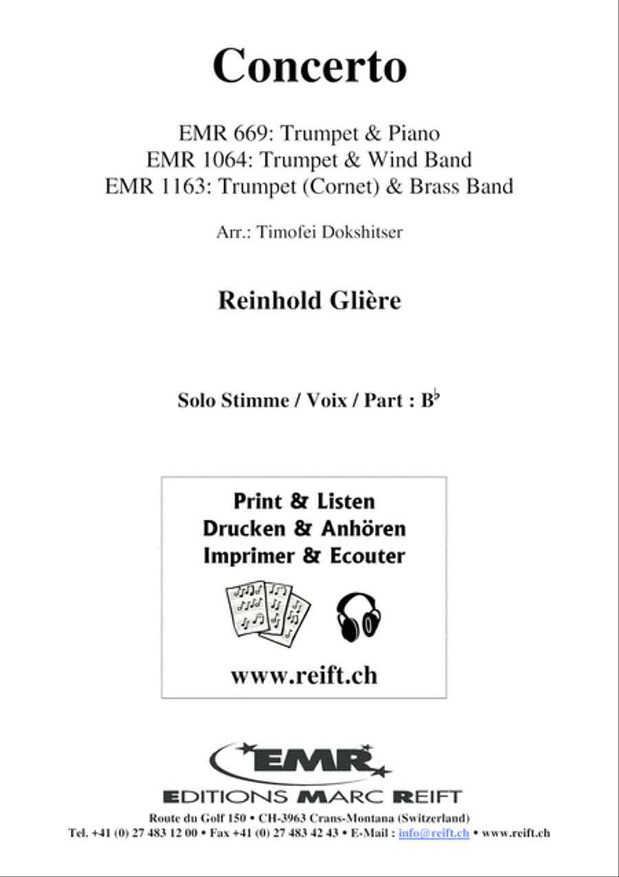 Concerto Concerto Trumpet Solo scores gallery preview page 2