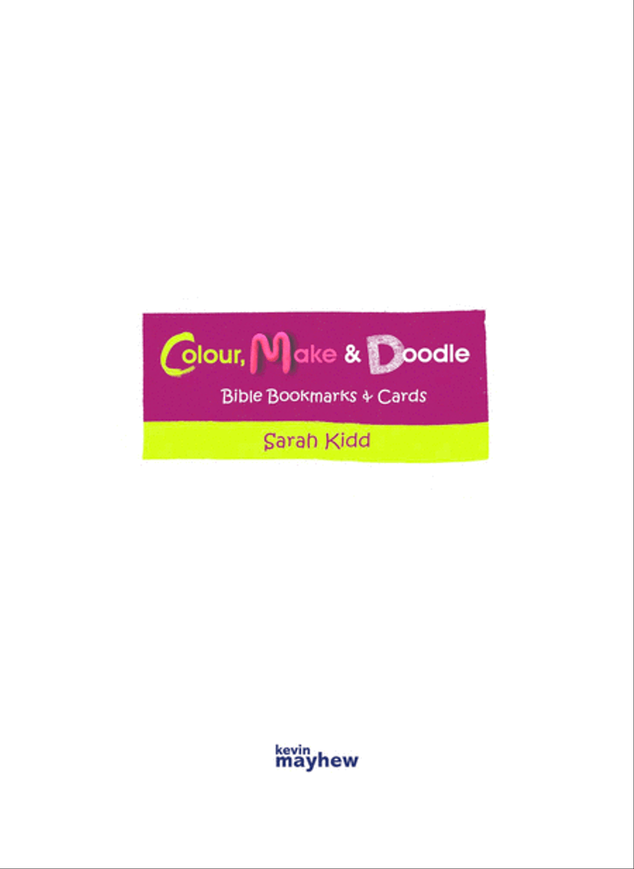 Colour, Make & Doodle - Bible Bookmarks + Cards Collection / Songbook scores gallery preview page 2