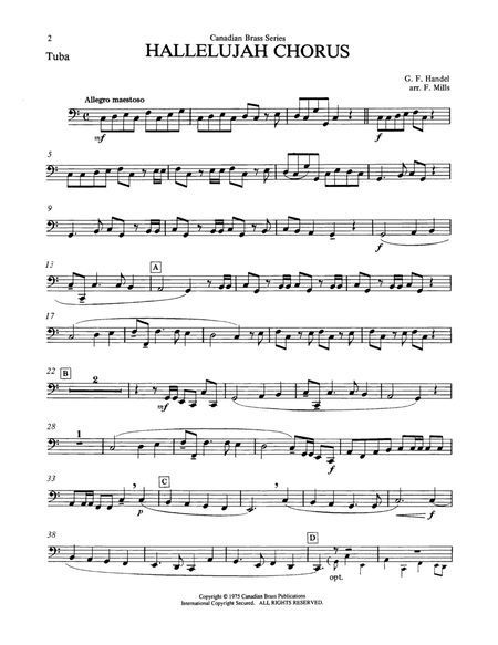 Hallelujah Chorus - Tuba