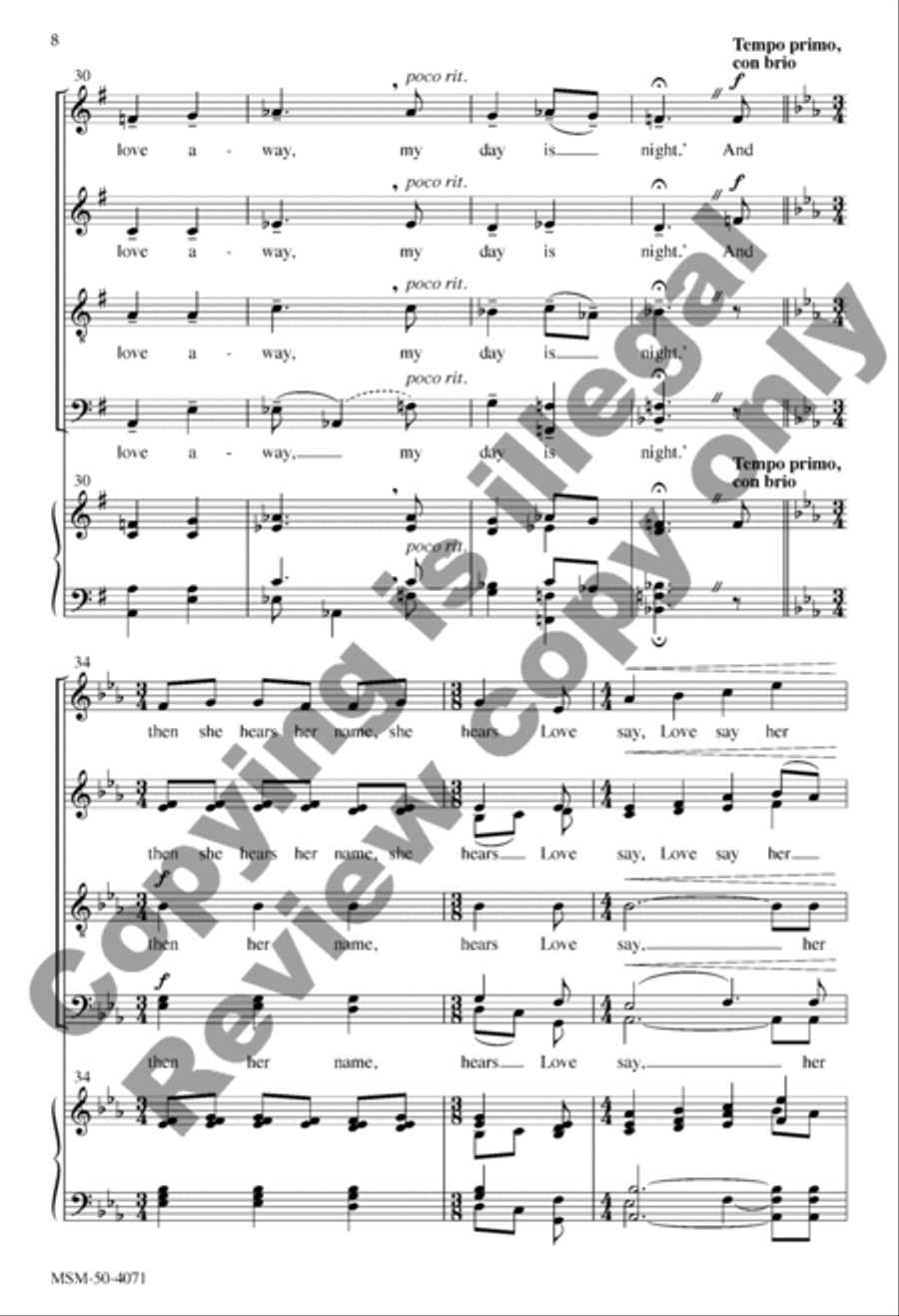 Easter Dawn Divisi scores gallery preview page 8