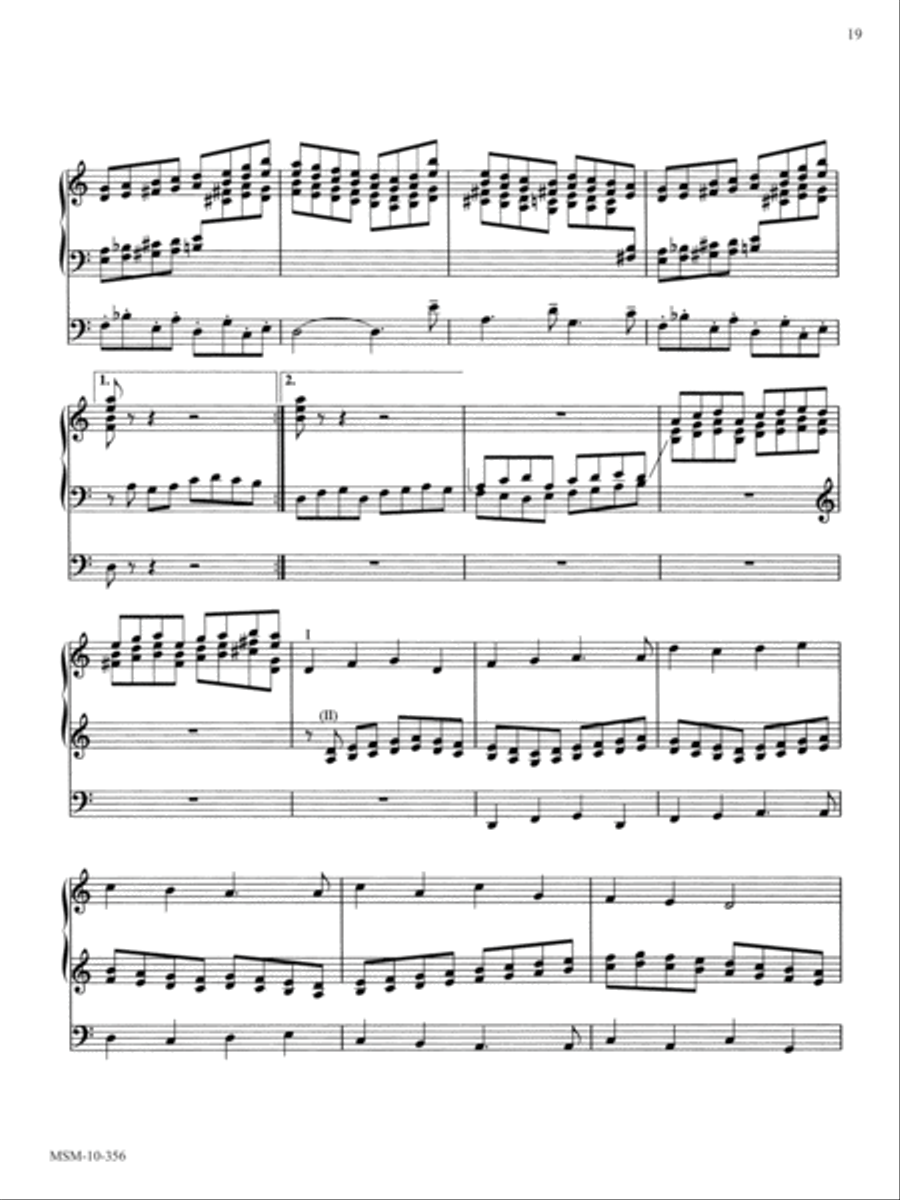 Christ Jesus Lay In Death's Strong Bands Organ scores gallery preview page 2